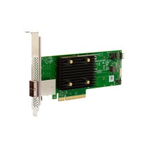 HBA-адаптер Broadcom 9500-8e SGL (05-50075-01) PCIe Gen4 x8 LP, Tri-Mode SAS/SATA/NVMe 12G HBA, 8port(2*ext SFF8644), 3808 IOC (id 26182)