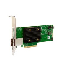 HBA-адаптер Broadcom 9500-8e SGL (05-50075-01) PCIe Gen4 x8 LP, Tri-Mode SAS/SATA/NVMe 12G HBA, 8port(2*ext SFF8644), 3808 IOC (id 26182)