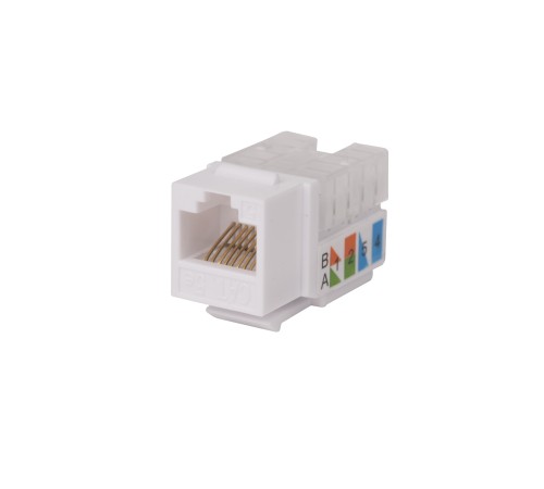 Вставка Keystone Jack RJ-45 WRLine WR-KJ-RJ45-C5E-90