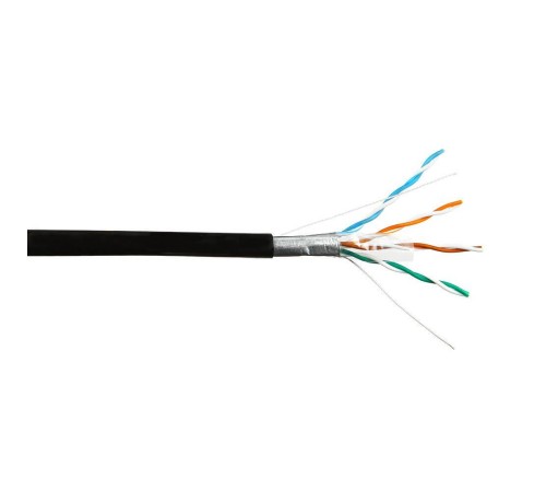Кабель FTP4 cat.5е одножильный экранированный 305м CCA для наружных работ Netko Optima Gold N. FTP-68534.25.1H (68534)