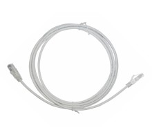 Патч-корд UTP4 cat.6 3.0м литой коннектор серый LSZH Netko Expert CKC NUTPBC.6-3m-2-lszh (58665)