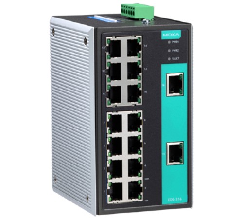 Коммутатор Moxa EDS-316-T