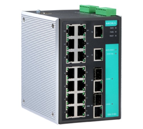 Коммутатор Moxa EDS-518A