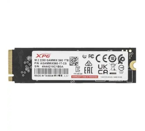 Твердотельный накопитель SSD Adata XPG GAMMIX S60 BLADE AGAMMIXS60-1T-CS