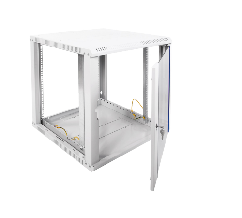 Шкаф телекоммуникационный настенный разборный ЭКОНОМ 12U (600x650) дверь стекло ЦМО ШРН-Э-12.650 30144251406
