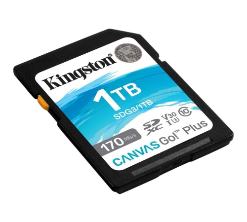 Карта памяти 1Tb SD Kingston Canvas Go! Plus SDG3/1TB