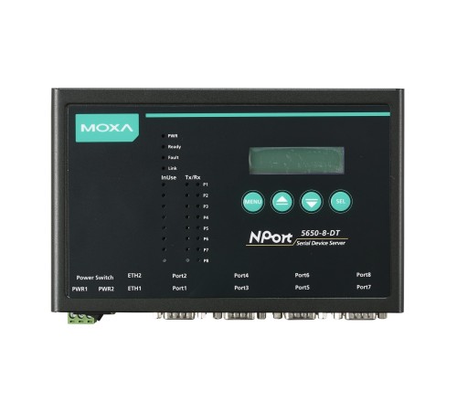 Сервер COM-портов Moxa NPort 5650I-8-DT