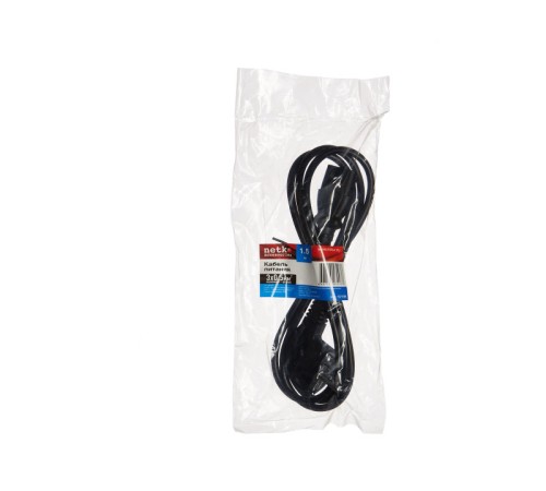 Кабель питания Netko D03+ST3 1.5M 0.50MM2 (52198)