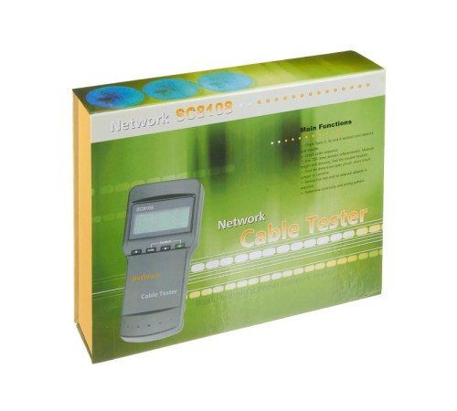 Кабельный тестер Netko SC8108 (52565)