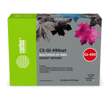 Чернила Cactus CS-GI-490SET