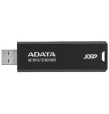 Внешний жесткий диск Adata SC610 SC610-2000G-CBK/RD
