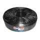 Кабель коаксиальный RG-6U 75 Ом (CU оплетка 32 нити AL) наружный черный (100м) Netko Optima CXC-2576.0X.0H (51239)