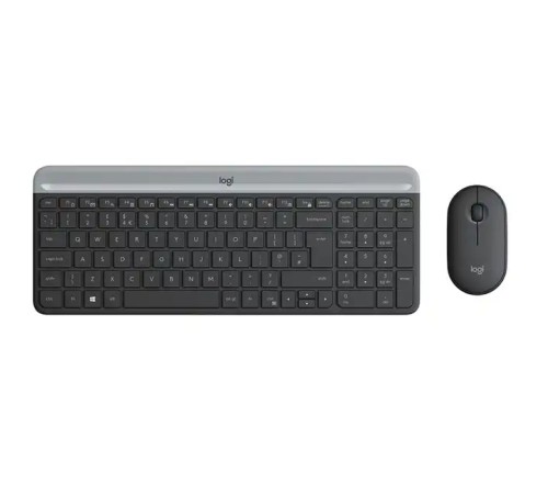 Клавиатура Logitech MK470 Slim Wireless Combo Graphite 920-009206