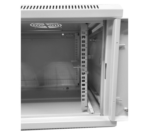 Шкаф настенный 12U серия WMA (Wall Maestro) (600х600х635) передняя дверь металл разборный серый Netko А N.WMA.6612MWD.69124.GY (69124)