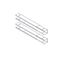 Продольный кабельный канал для шкафов серии Uniprom Systeme Electric UT8008V