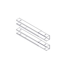 Продольный кабельный канал для шкафов серии Uniprom Systeme Electric UT8008V
