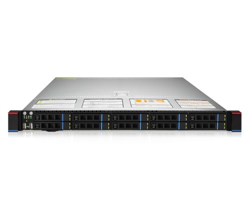 Серверная платформа Gooxi SR101-D10R 1U 2*LGA4094 SP3 / 32*DDR4 / 10*2.5