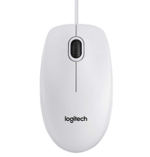 Мышь Logitech B100 Optical Mouse USB 1000dpi White (910-003360) (id 5324)