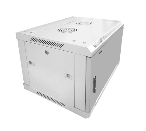 Шкаф настенный 12U серия WMA (Wall Maestro) (600х600х635) передняя дверь металл разборный серый Netko А N.WMA.6612MWD.69124.GY (69124)