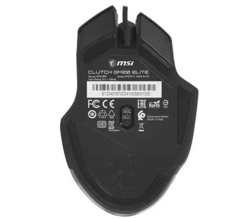 Мышь MSI Clutch GM20 Elite S12-0401870-C54