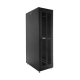 Шкаф телекоммуникационный напольный ЭКОНОМ 42U (600x800) дверь перфорированная 2 шт. цвет черный ЦМО ШТК-Э-42.6.8-44АА-9005 30545300527