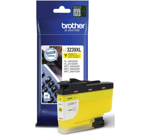 Картридж Brother LC3239XLY Yellow