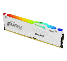 Оперативная память 16Gb DDR5 6000MHz Kingston Fury Beast White RGB KF560C40BWA-16