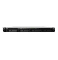 Система хранения данных Synology 1U / Quad Core CPU  2,2 Ghz / 8GB ( max 64 ) / RAID 0,1,10,5,6 / 4x3.5