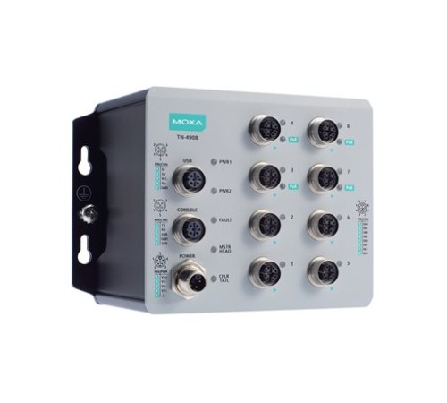 Коммутатор Moxa TN-4908-4GPoE-4GTX-WV-T