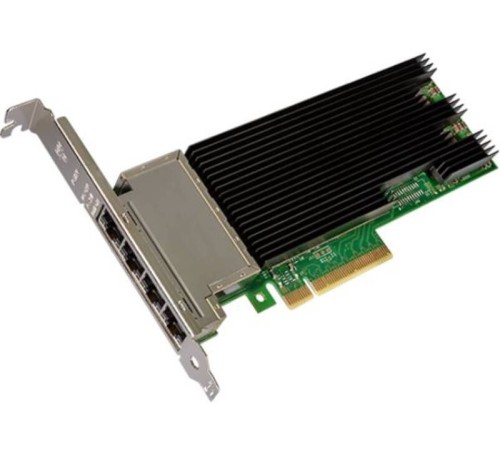 Сетевая карта Dell Intel X710-T4L QP 10Gb BASE-T PCIe FullHeight Network Adapter (540-BCRP) (id 1680)