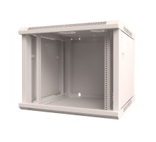 Шкаф настенный 06 WM 6606.900 БЕЗ ДВЕРИ (600х600х368) серый собранный Netko w/o door (53017)