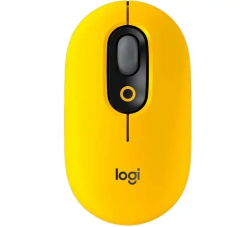 Мышь Logitech POP Yellow-Black 910-006546