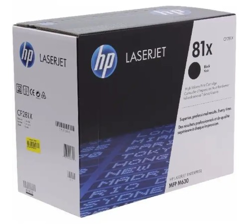 Картридж HP 81X CF281X Картридж HP 81X CF281X