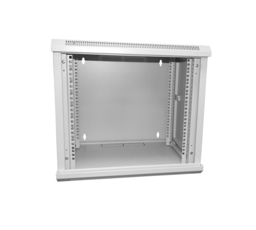 Шкаф настенный 06 WM 6606.900 БЕЗ ДВЕРИ (600х600х368) серый собранный Netko w/o door (53017)