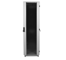 Шкаф телекоммуникационный напольный 42U (800x800) дверь стекло цвет чёрный ЦМО ШТК-М-42.8.8-1ААА-9005 30144533100