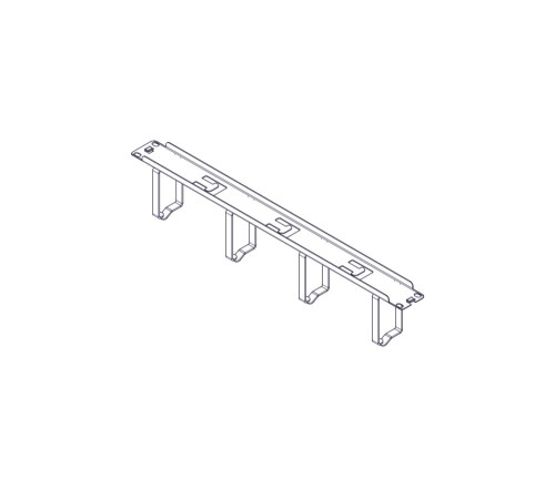 Горизонтальный кабельный организатор серия Uniprom Systeme Electric UT8425