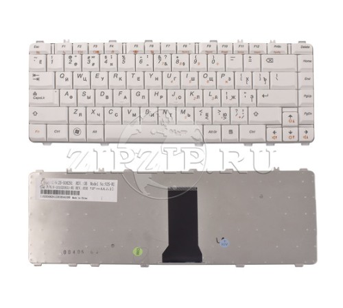Клавиатура для ноутбука IdeaPad Y450 Y450A Y450AW Y450G Y550 Y550A Y550P Y560 U460 V460 Series White