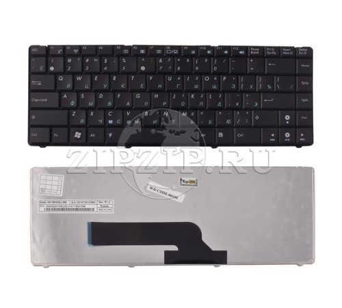 Клавиатура для ноутбука Asus K40 K40E K40IN K40IJ K40AB K40AN X8AC X8AE X8IC X8A X8W F82 P80 P81 Series