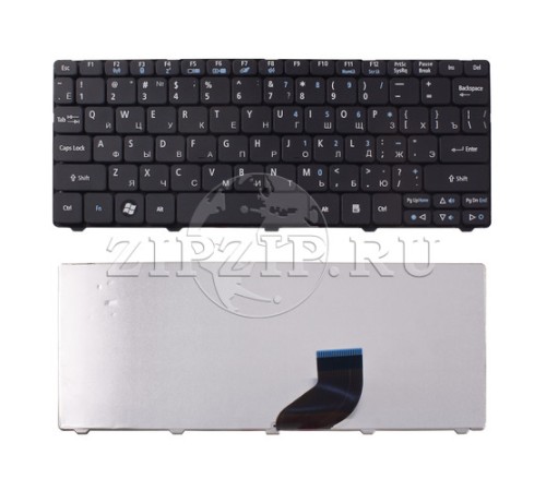 Клавиатура для ноутбука Acer ONE 532H 521 D255/GatewayLT21 BLACK черная