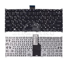 Клавиатура для ноутбука Acer S3 S5,ONE 756,TravelMate B1 BLACK (Frosted keycap,For Win8) черная