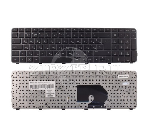 Клавиатура для ноутбука HP DV7-6000 BLACK FRAME BLACK черная