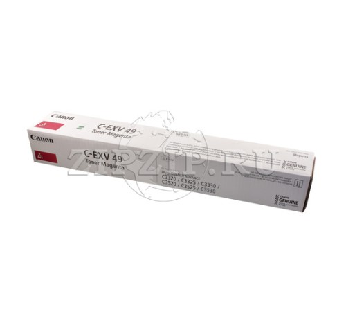 Тонер-картридж CANON C-EXV49 TONER M пурпурный (19k) (Original)