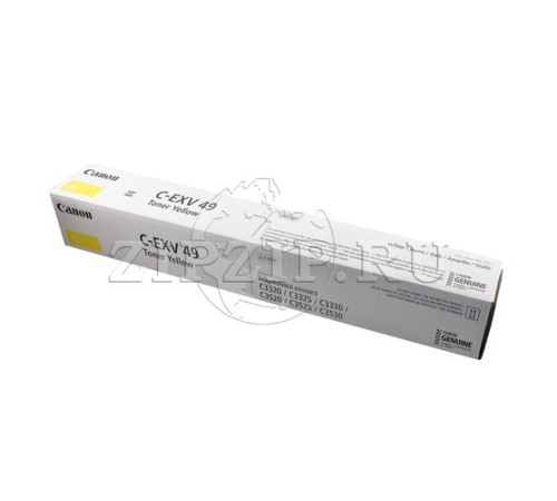 Тонер-картридж CANON C-EXV49 TONER Y желтый (19k) (Original)