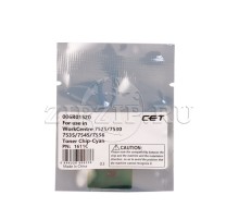 Чип картриджа Cyan, (Mexico/SA/E.EU/ME), 15000 стр. (CET)