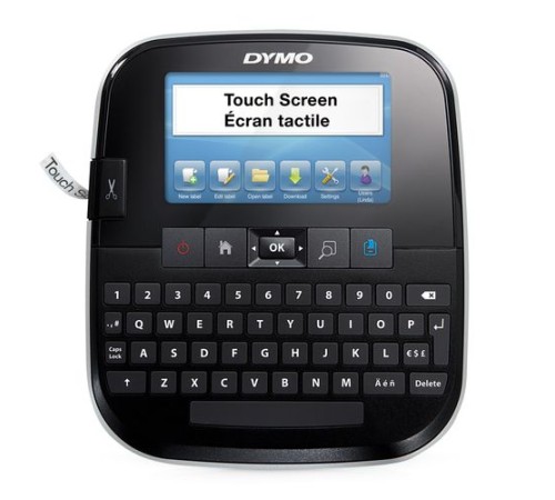 Ленточный принтер DYMO LabelManager 500TS, ленты D1 шириной 6, 9, 12, 24 мм, клавиатура - латиница (Original)