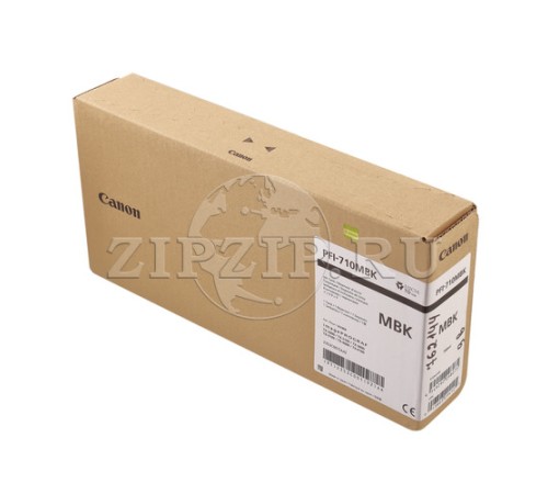 Картридж Canon PFI-710MBK, черный матовый (700 мл) (Original)