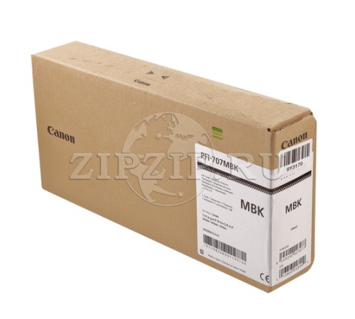 Картридж черный PFI-707MBK Canon imagePROGRAF iPF-830/840/850 (Original)
