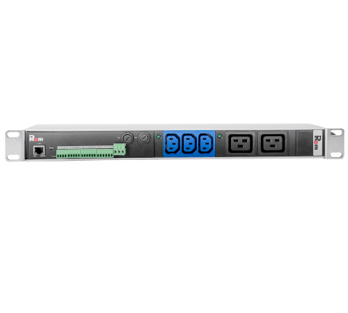 Горизонтальный блок розеток Rem -2MC Rem R-2MC3-32-3C13-2C19-440-K
