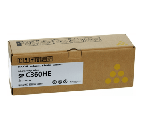 Картридж лазерный Ricoh SP C360HE 408187