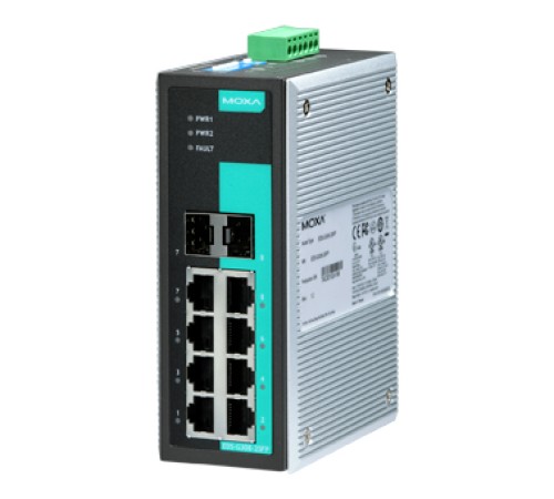Коммутатор Moxa EDS-G308-2SFP-T